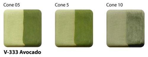 AMACO Velvet Underglaze V-333 - Avocado - 2 fluid oz.
